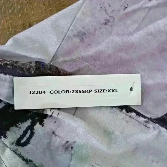 3 Potato Open Cardigan - Colors: Lavenders, Greens, Browns - Size: XXL - Picture 6 of 7